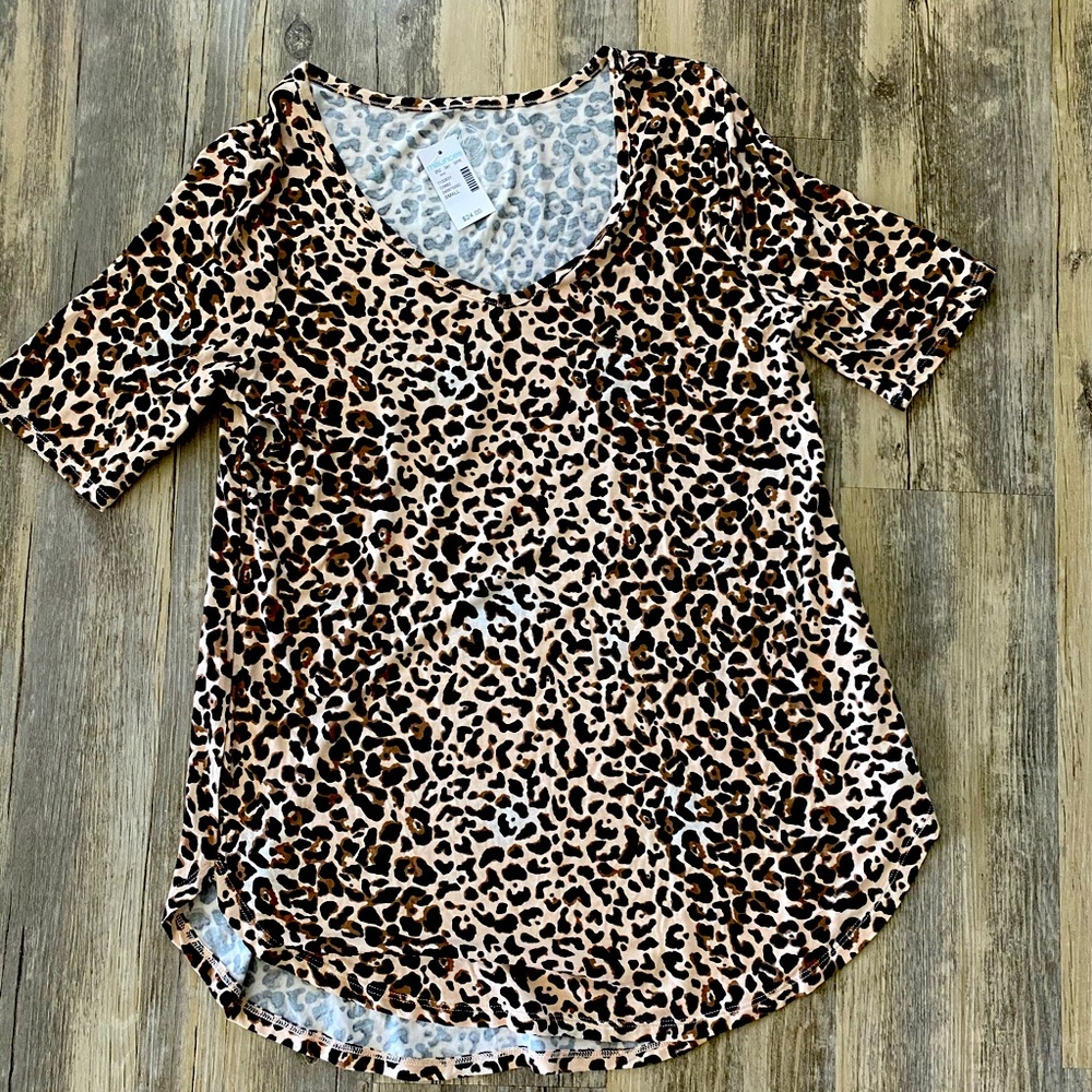Maurices cheetah print top NWT